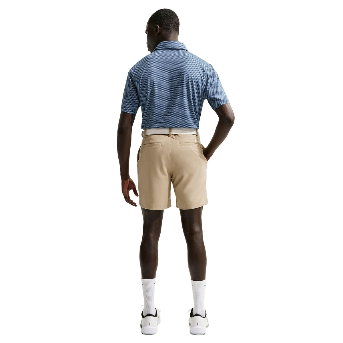 Nike Velocity Men's Dri-FIT 7" Golf Shorts - Limestone / black / limestone