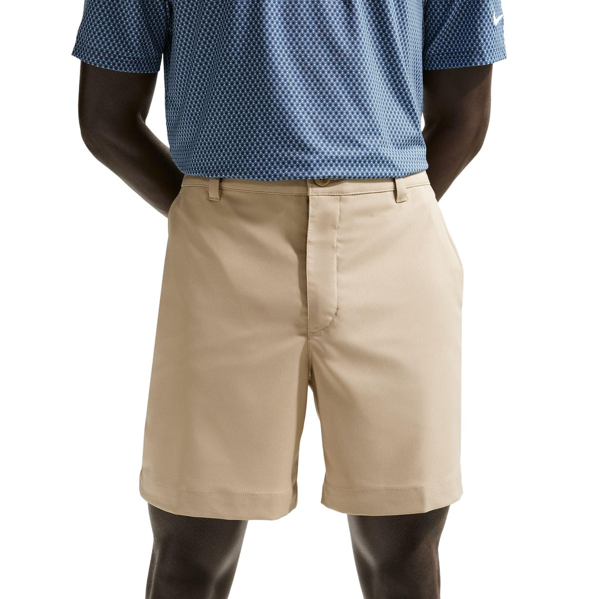 Nike Velocity Men's Dri-FIT 7" Golf Shorts - Limestone / black / limestone