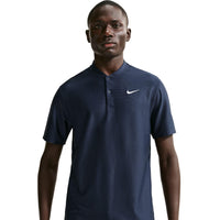 Nike Velocity Men's Dri-FIT Blade Collar Golf Polo - College Navy / White