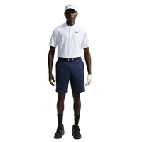 Nike Velocity Men's Dri-FIT Blade Collar Golf Polo - White / Black
