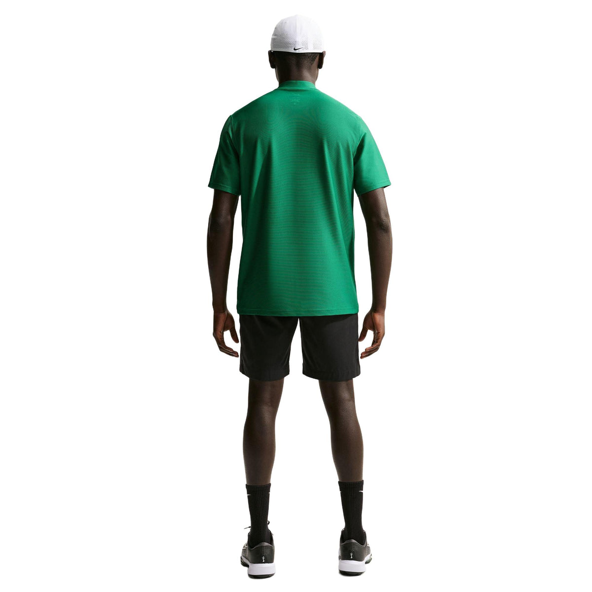 Nike Velocity Men's Dri-FIT Blade Collar Golf Polo - Malachite / White