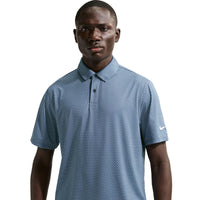 Nike Velocity Men's Dri-FIT Golf Polo - Floral - Work Blue / College Navy / White