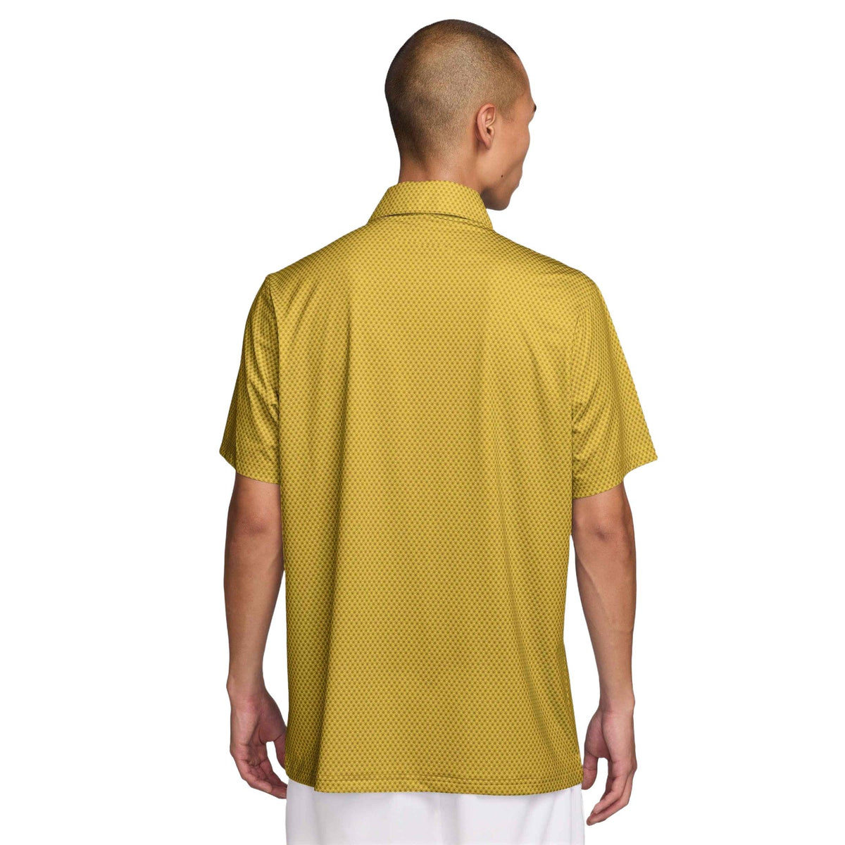Nike Velocity Men's Dri-FIT Golf Polo - Floral - Sail / Saffron Quartz / Black
