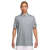 Nike Velocity Men's Dri-FIT Golf Polo - Floral - Wolf Grey / Black