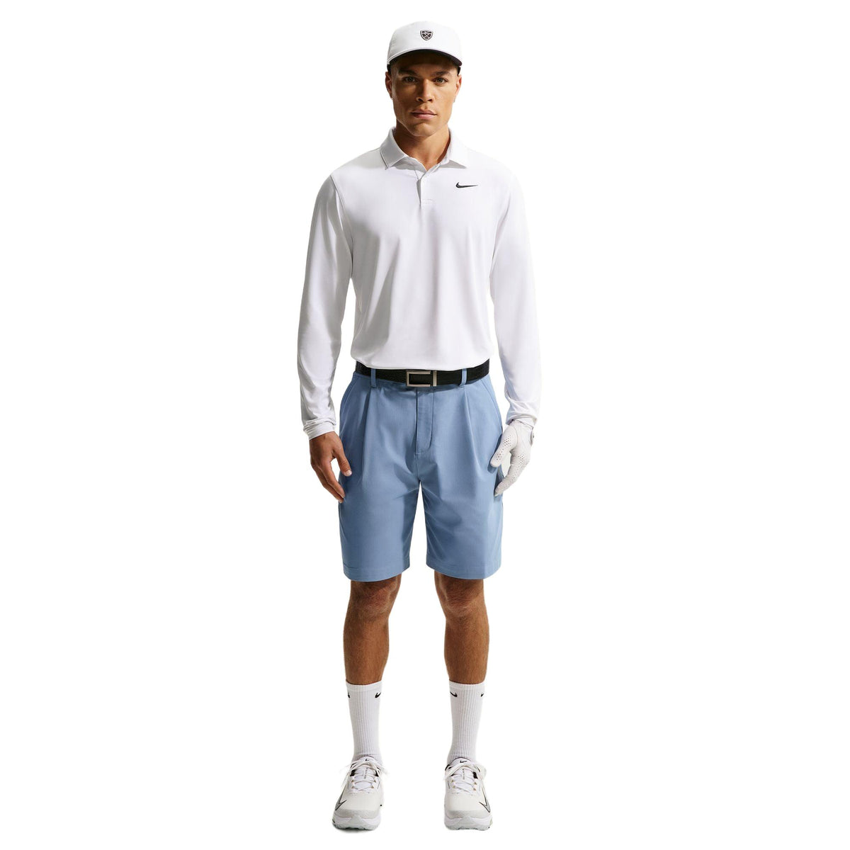 Nike Velocity Men's Dri-FIT Long-Sleeve Chest Logo Golf Polo Canadian