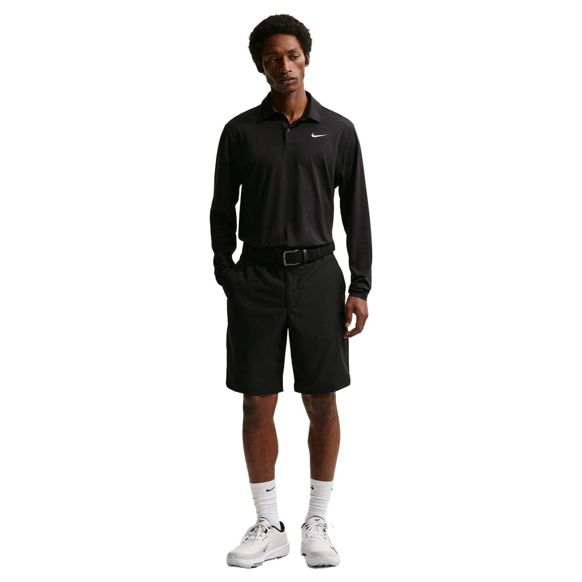 Nike Velocity Men's Dri-FIT Long-Sleeve Chest Logo Golf Polo
