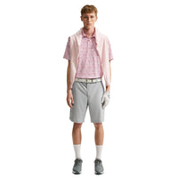 Nike Velocity Men's Dri-FIT Micro-Print Golf Polo - Gym Red / gym Red / black