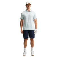 Nike Velocity Men's Dri-FIT Micro-Print Golf Polo - Jade Horizon / White