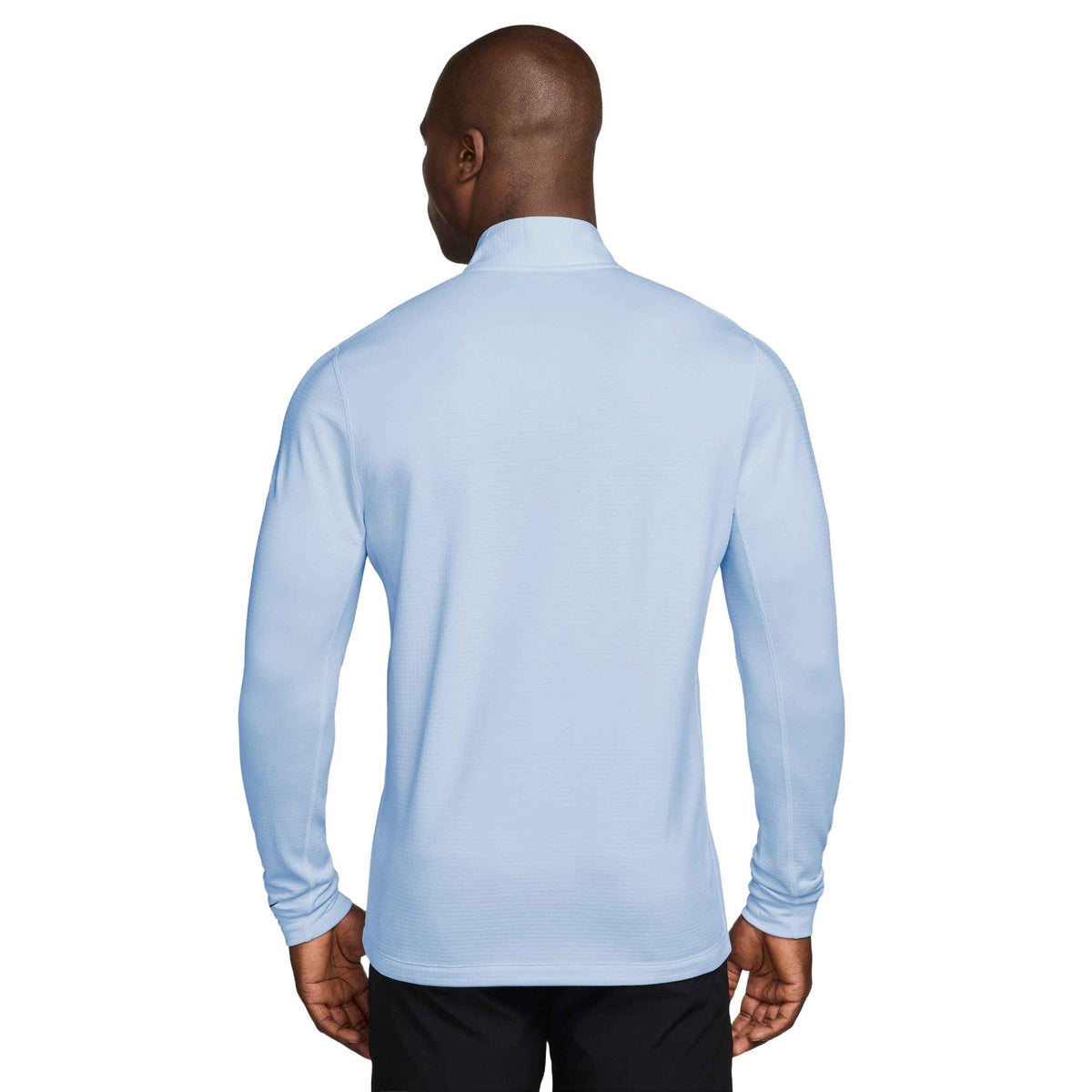 Nike Velocity Men's Therma-FIT 1/2-Zip Golf Top - Hydrogen Blue / Black