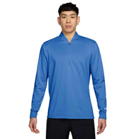 Nike Velocity Men's Therma-FIT 1/2-Zip Golf Top - Pacific Blue / white
