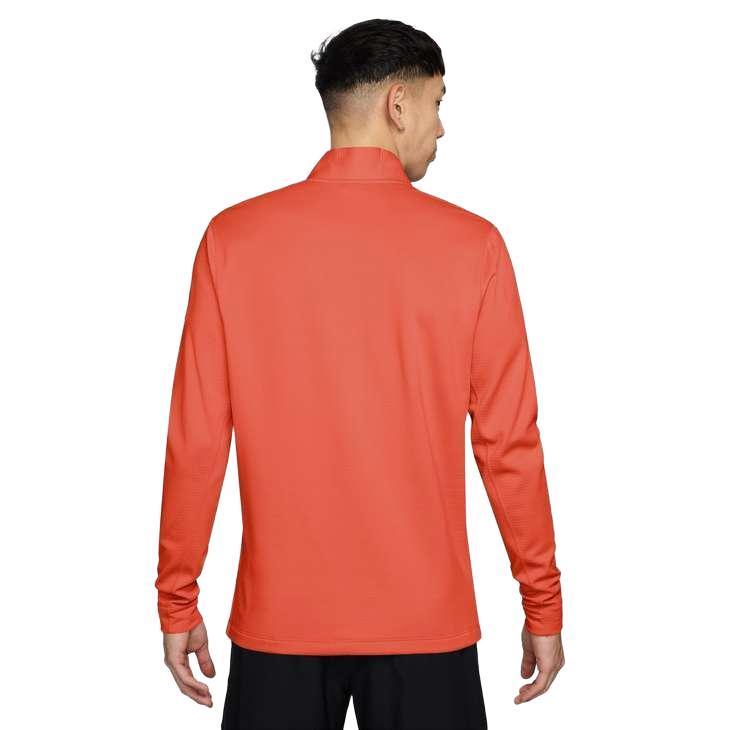 Nike Velocity Men's Therma-FIT 1/2-Zip Golf Top - Turf Orange / White