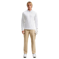 Nike Velocity Men's Therma-FIT 1/2-Zip Golf Top - White / Black