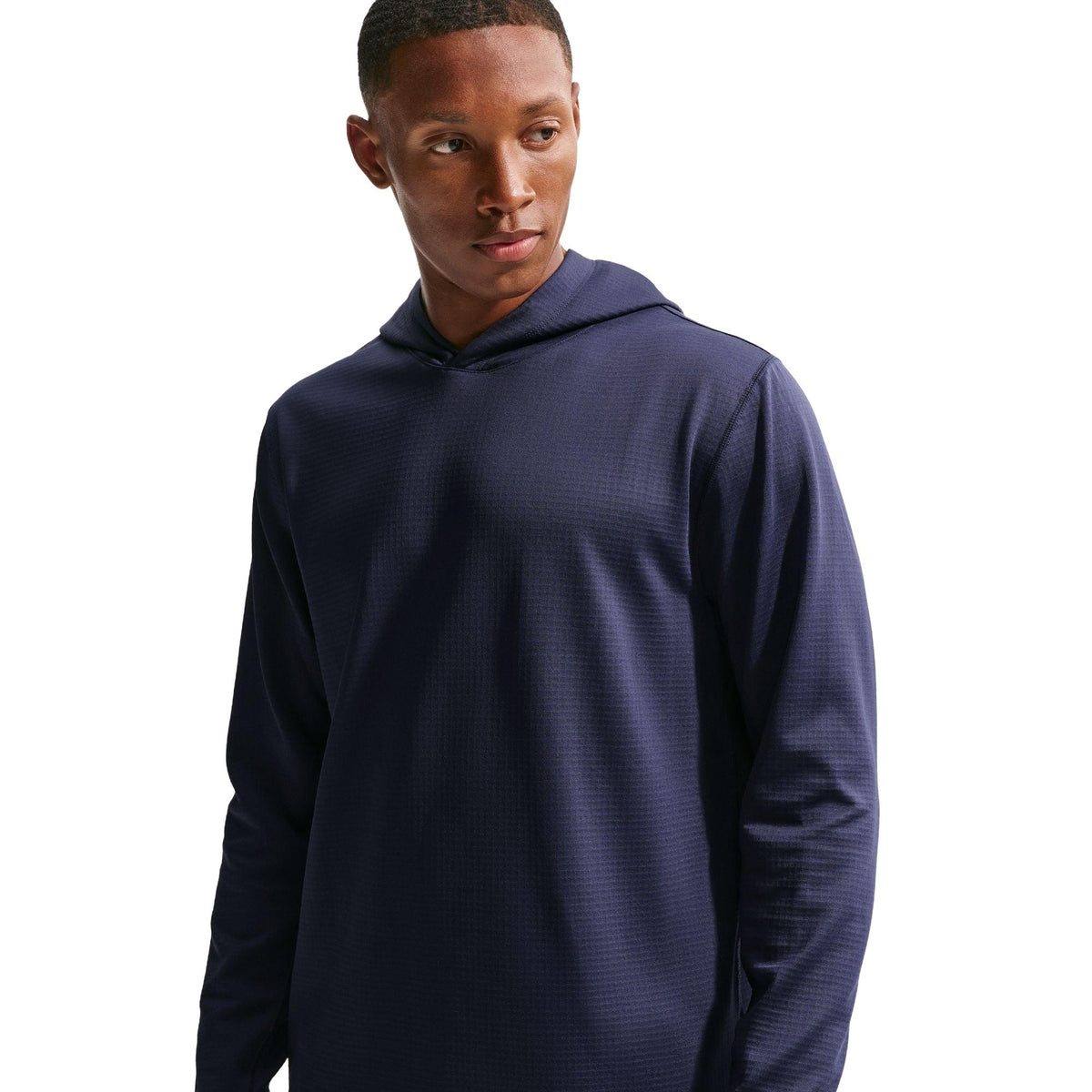 Nike Velocity Men's Therma-FIT Golf Hoodie - College Navy / White