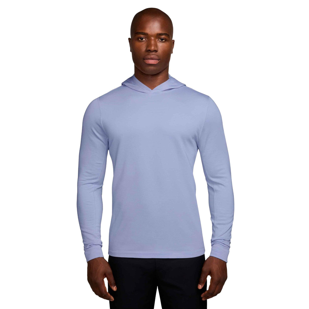 Nike Velocity Men's Therma-FIT Golf Hoodie - Purple Fade / black