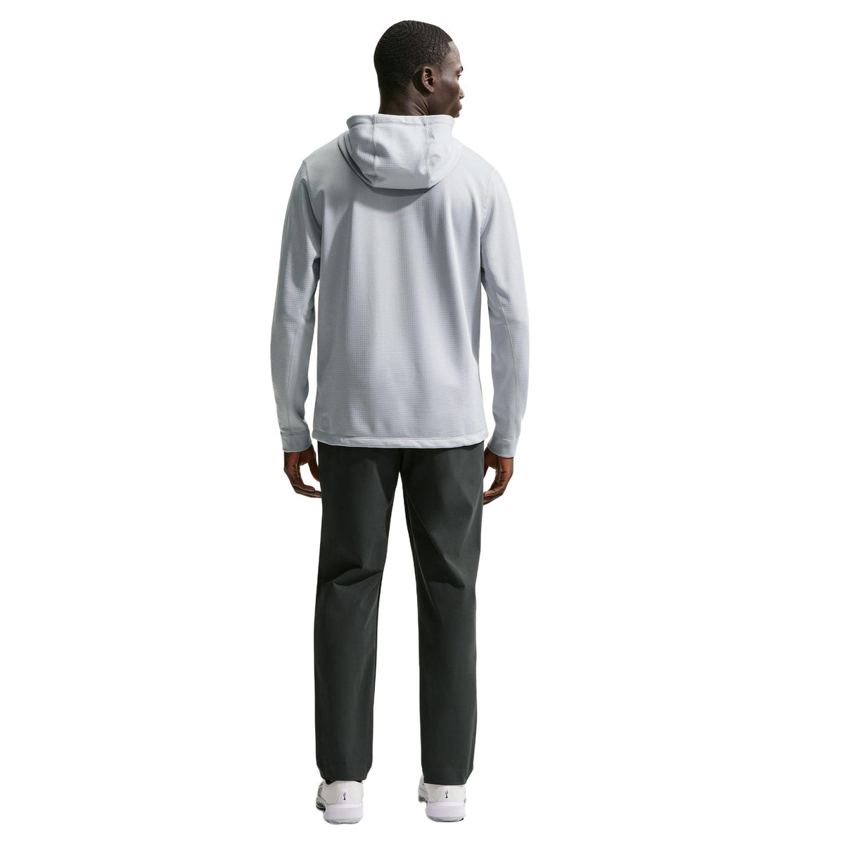 Nike Velocity Men's Therma-FIT Golf Hoodie - Wolf Grey / Black