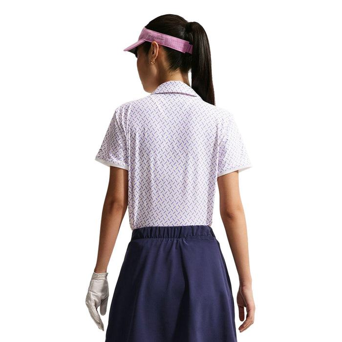 Nike Victory Women's Dri-FIT Printed Short-Sleeve Golf Polo