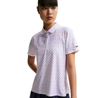 Nike Victory Women's Dri-FIT Printed Short-Sleeve Golf Polo