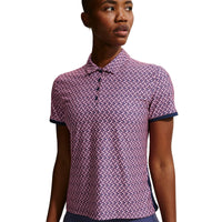 Nike Victory Women's Dri-FIT Printed Short-Sleeve Golf Polo