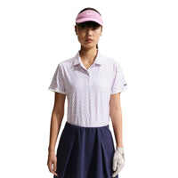Nike Victory Women's Dri-FIT Printed Short-Sleeve Golf Polo