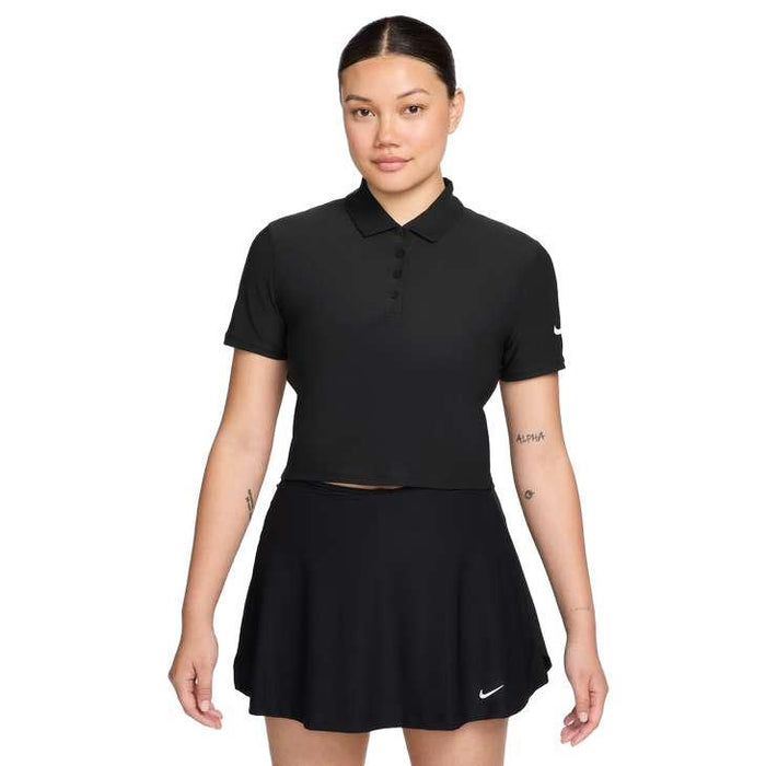 Nike Victory Women's Dri-FIT Short-Sleeve Cropped Golf Polo