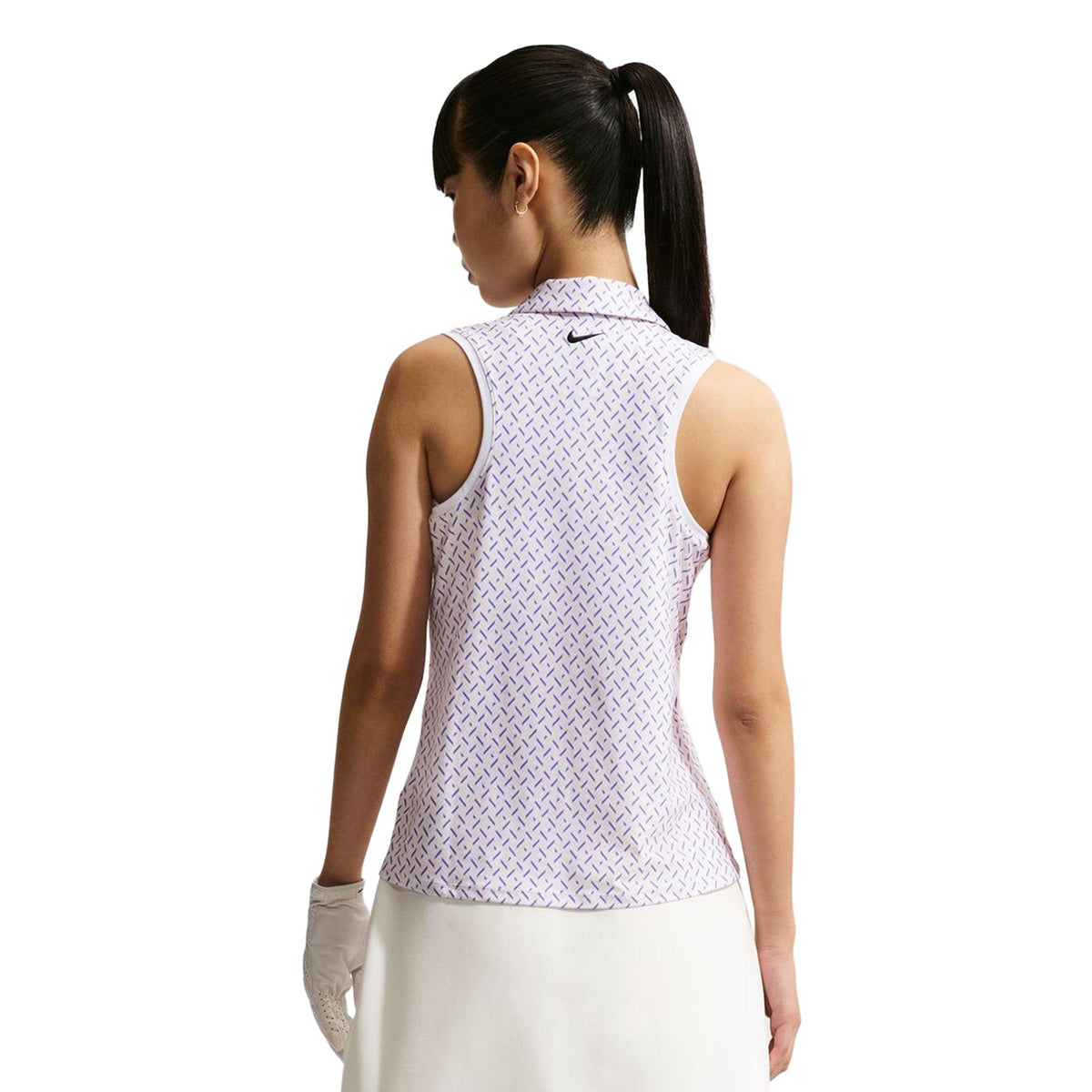 Nike Victory Women's Dri-FIT Sleeveless Printed Golf Polo