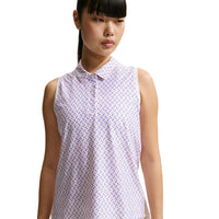 Nike Victory Women's Dri-FIT Sleeveless Printed Golf Polo