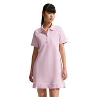 Nike Women's Golf Polo Dress - Pink Foam / Black