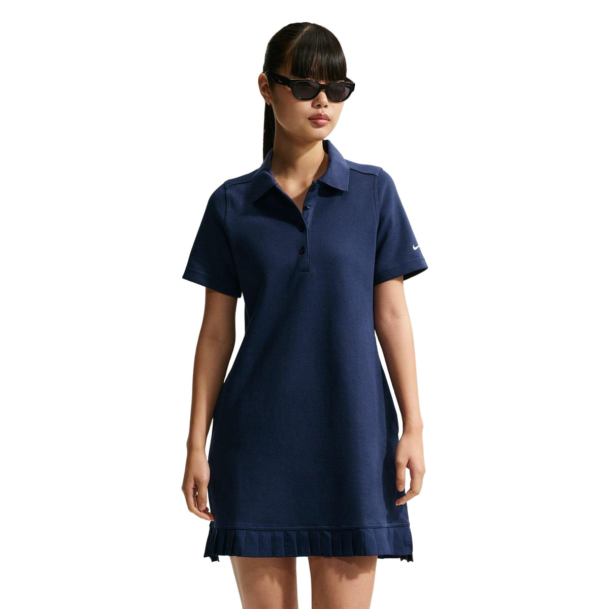 Nike Women's Golf Polo Dress - Midnight Navy / Sail
