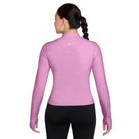 Nike Zenvy Women's Dri-FIT Full-Zip Jacket - Light Magenta / White