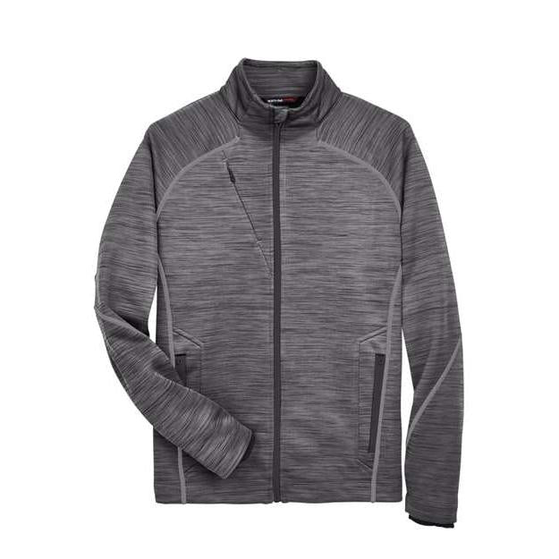 North End - Men' Flux Mélange Bonded Fleece Jacket