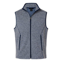 North End - Men' Jasper Jacquard Fleece Vest