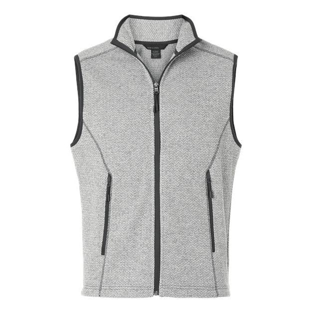North End - Men' Jasper Jacquard Fleece Vest