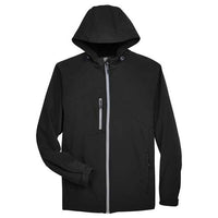 North End - Men' Prospect Two-Layer Fleece Bonded Soft Shell Hooded Jacket