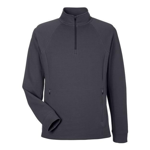North End - Men' Rhythm Waffle Quarter-Zip Pullover