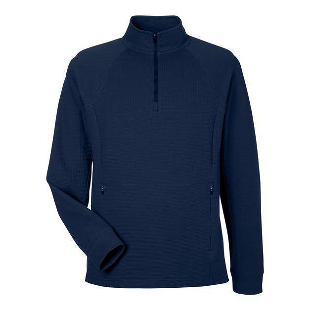 North End - Men' Rhythm Waffle Quarter-Zip Pullover