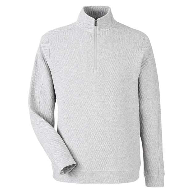 North End - Men' Spirit Textured Quarter-Zip Pullover
