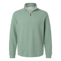 North End - Men' Spirit Textured Quarter-Zip Pullover