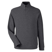 North End - Men' Spirit Textured Quarter-Zip Pullover