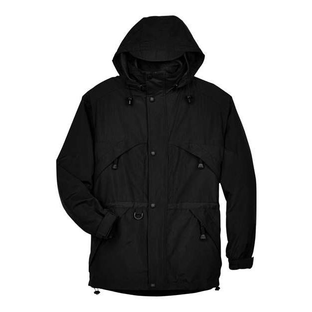North End - Men's 3-in-1 Parka with Dobby Trim