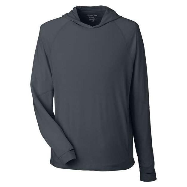 North End - Unisex JAQ Stretch Performance Hooded Long Sleeve T-Shirt