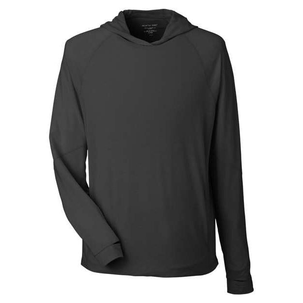 North End - Unisex JAQ Stretch Performance Hooded Long Sleeve T-Shirt