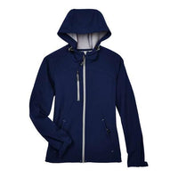 North End - Women' Prospect Two-Layer Fleece Bonded Soft Shell Hooded Jacket