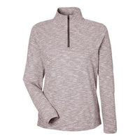 North End - Women's Eclipse Jacquard Quarter-Zip Pullover