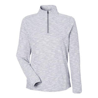 North End - Women's Eclipse Jacquard Quarter-Zip Pullover