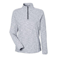 North End - Women's Eclipse Jacquard Quarter-Zip Pullover
