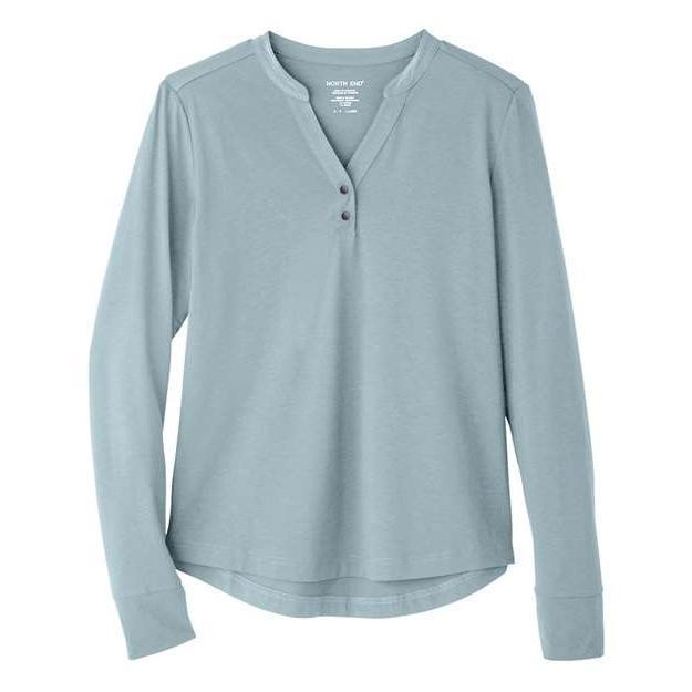 North End - Women's JAQ Stretch Performance V-Neck Snap Pullover