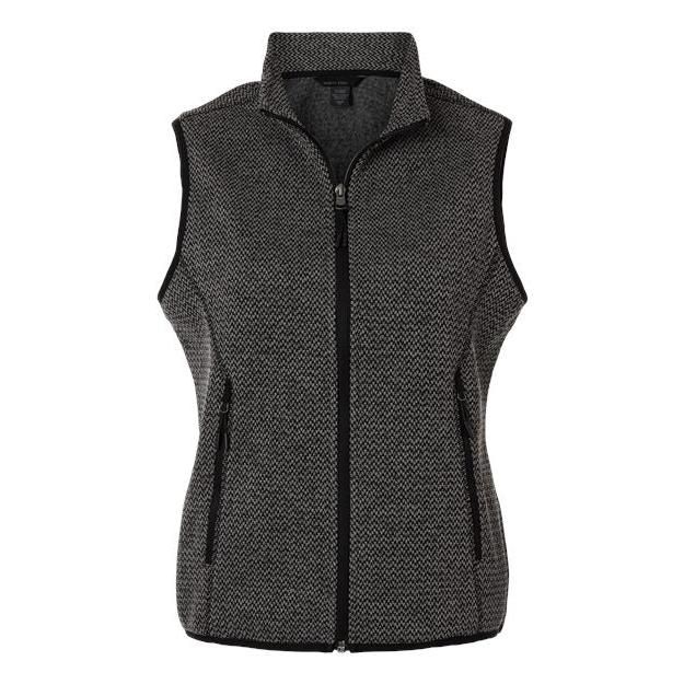 North End - Women's Jasper Jacquard Fleece Vest