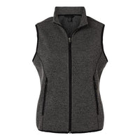 North End - Women's Jasper Jacquard Fleece Vest