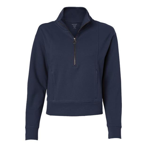 North End - Women's Mantra Half-Zip Ottoman Pullover