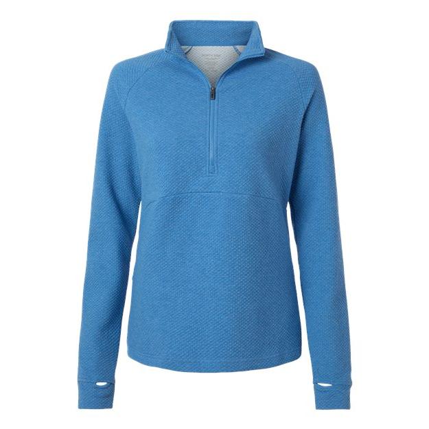 North End - Women's Spirit Textured Quarter-Zip Pullover